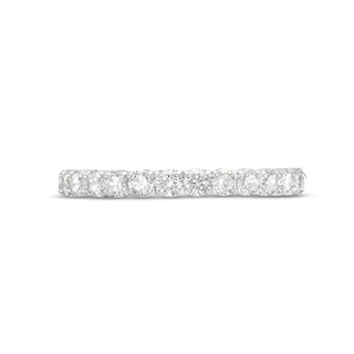 Monique Lhuillier Bliss 0.69 CT. T.W. Diamond Anniversary Band in 18K White Gold|Peoples Jewellers
