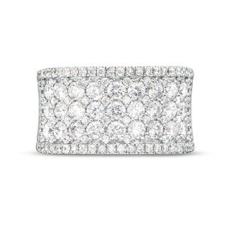 2.00 CT. T.W. Certified Lab-Created Multi-Diamond Anniversary Band in 14K White Gold (F/SI2)|Peoples Jewellers