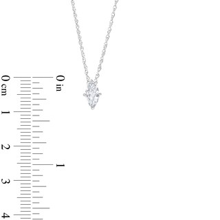 0.48 CT. Marquise Diamond Solitaire Pendant in 14K Gold (I/I2)|Peoples Jewellers