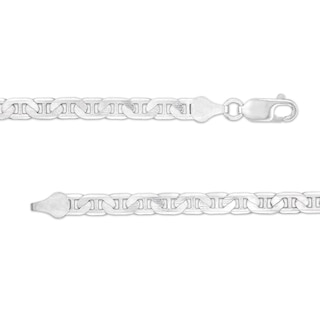 4.8mm Mariner Chain Necklace in Solid Sterling Silver  - 22"|Peoples Jewellers