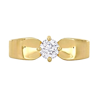 Eternally Bonded CT. Diamond Solitaire Engagement Ring in 14K Gold (H/SI2)|Peoples Jewellers