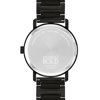 Men's Movado Bold® Evolution Black IP Watch with Textured Tonal Black Dial (Model: 3601112)|Peoples Jewellers