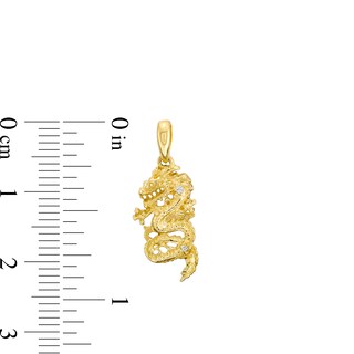 Dragon Necklace Charm in 10K Gold|Peoples Jewellers