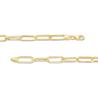 5.5mm Paper Clip Chain Necklace in Hollow 10K Gold - 20"|Peoples Jewellers