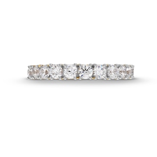 1.00 CT. T.W. Certified Lab-Created Diamond Eleven Stone Anniversary Band in 14K Gold (F/SI2)|Peoples Jewellers