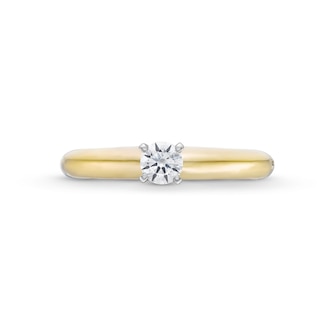 0.20 CT. Diamond Solitaire Engagement Ring in 14K Gold (J/I2)|Peoples Jewellers