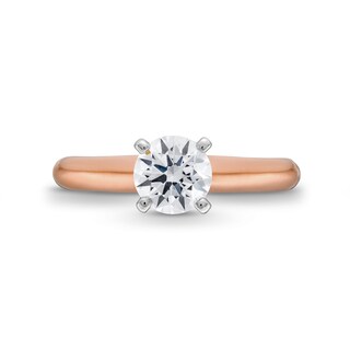 1.00 CT. Canadian Certified Diamond Solitaire Engagement Ring in 14K Rose Gold (J/I2)|Peoples Jewellers