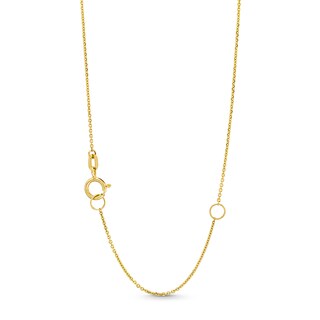 Green and White Jade Flower Bead Chain Necklace in 14K Gold|Peoples Jewellers