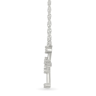 0.145 CT. T.W. Diamond Sagittarius Constellation Necklace in Sterling Silver|Peoples Jewellers