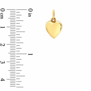 Previously Owned - Puffed Heart Charm in 10K Gold|Peoples Jewellers