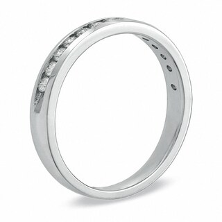 Previously Owned - 0.25 CT. T.W. Diamond Band in 14K White Gold (I/SI2)|Peoples Jewellers