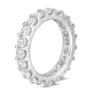 Previously Owned - 3.00 CT. T.W. Diamond Eternity Band in 14K White Gold|Peoples Jewellers