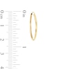 Continuous 20.0mm Hoop Earrings in 14K Gold