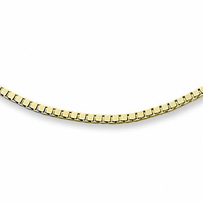 14K Gold 1.15mm Box Chain Necklace - 20"|Peoples Jewellers