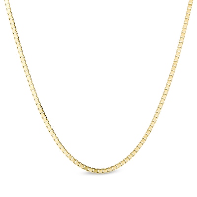 10K Gold .52mm Box Chain Necklace