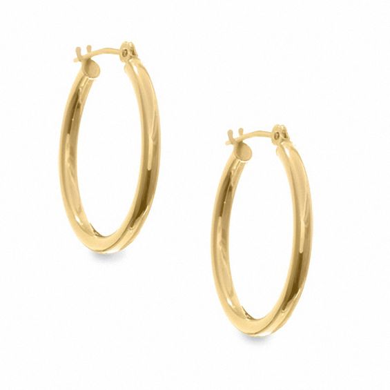 20.0mm Hoop Earrings in 14K Gold | Peoples Jewellers