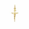 10K Gold Crucifix Charm