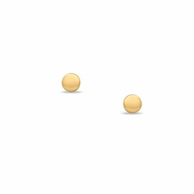 4.0mm Ball Stud Earrings in 14K Gold