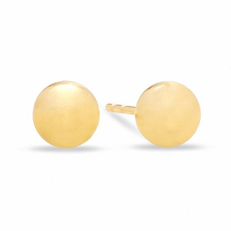 4.8mm Ball Stud Earrings in 14K Gold