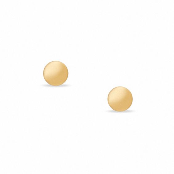 14K Gold 7.0mm Ball Stud Earrings