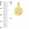 10K Gold Framed Angel Charm