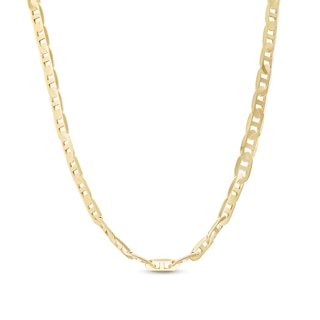 3.0mm Mariner Chain Necklace in 10K Gold - 22"