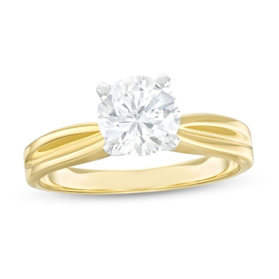 CT. Certified Prestige® Diamond Solitaire Engagement Ring in 14K Gold (J/I1