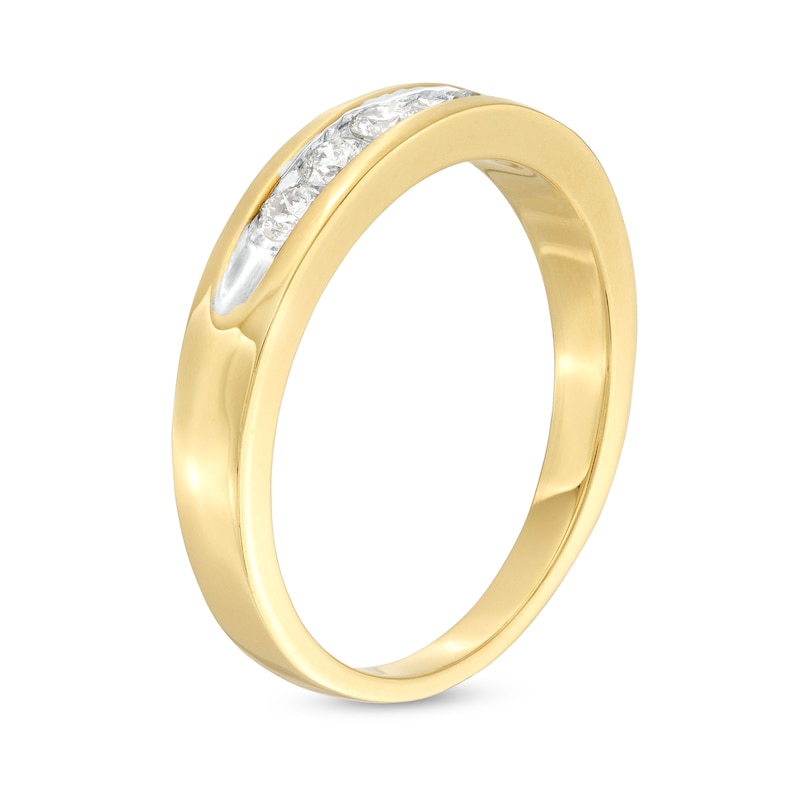 0.25 CT. T.W. Diamond Five Stone Ring in 14K Gold|Peoples Jewellers