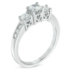 Thumbnail Image 1 of 1.00 CT. T.W. Diamond Three Stone Past Present Future Engagement Ring in 14K White Gold