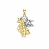 Thumbnail Image 0 of 10K Two-Tone Gold Angel Charm