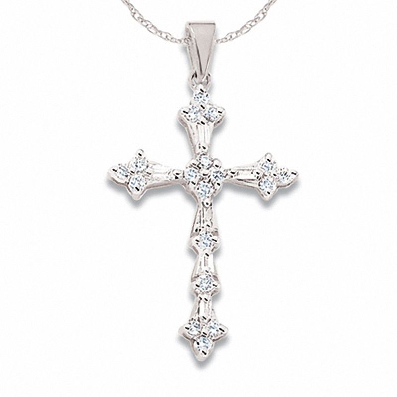 White sale gold crosses