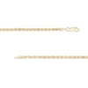 Rope Chain Anklet in Hollow 10K Gold - 10"