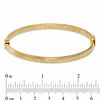 4.0mm Greek Key Bangle in Hollow 14K Gold