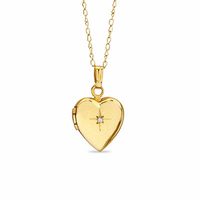 Childrens shop gold lockets