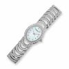 Thumbnail Image 0 of Ladies' Wittnauer Krystal™ Crystal Accent Watch with Oval Mother-of-Pearl Dial (Model: 10L12)