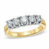 Thumbnail Image 0 of 1.00 CT. T.W. Diamond Five Stone Ring in 14K Gold