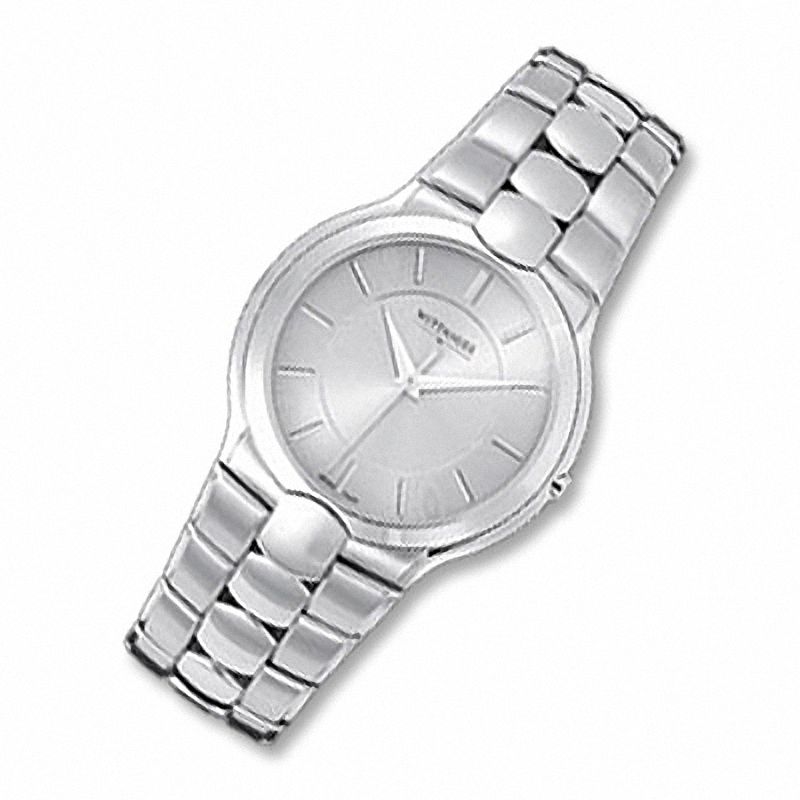 Men's Wittnauer Biltmore Watch with Silver-Tone Dial (Model: 10A09)|Peoples Jewellers