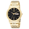 Thumbnail Image 0 of Men's Citizen Gold-Tone Watch with Round Black Dial (Model: BK4052-59E)