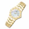 Ladies' Citizen Eco-Drive® Corso™ Gold-Tone Bracelet Watch with Diamond Accents (Model: EW0732-59D)