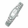 Thumbnail Image 0 of Ladies' Citizen Eco-Drive® Tonneau Stainless Steel Bracelet Watch with Diamond Accents (Model: EG2460-50A)