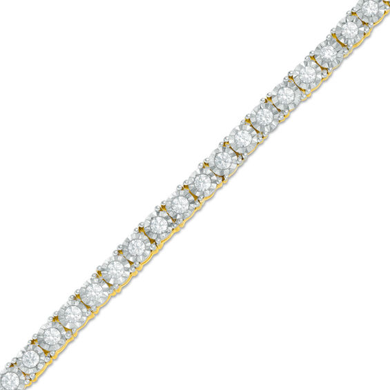 2.00 CT. T.W. Diamond Tennis Bracelet in 10K Gold