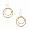 Thumbnail Image 0 of 14K Gold Double Hoop Earrings