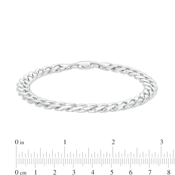 Men's Curb Chain Bracelet in Sterling Silver - 9.0"