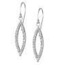 Thumbnail Image 0 of Diamond Fascination™ Marquise Dangle Earrings in 14K White Gold