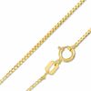 Ladies' 0.78mm Box Chain Necklace in 14K Gold