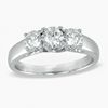 Thumbnail Image 0 of 1.00 CT. T.W. Diamond Three Stone Ring in 14K White Gold