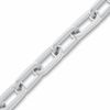 Thumbnail Image 2 of Men's Stainless Steel Square Link Chain Necklace and Bracelet Set
