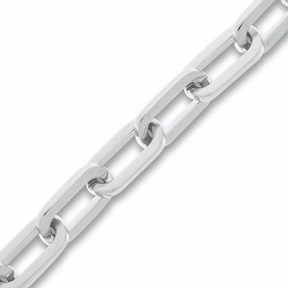 Men's Stainless Steel Square Link Chain Necklace and Bracelet Set