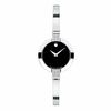 Ladies' Movado Bela Stainless Steel Bangle Watch with Diamond Accents (Model: 0605855)