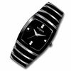 Thumbnail Image 0 of Men's Wittnauer Diamond Accent Two-Tone Ceramic Watch and Square Black Dial (Model: 12D03)